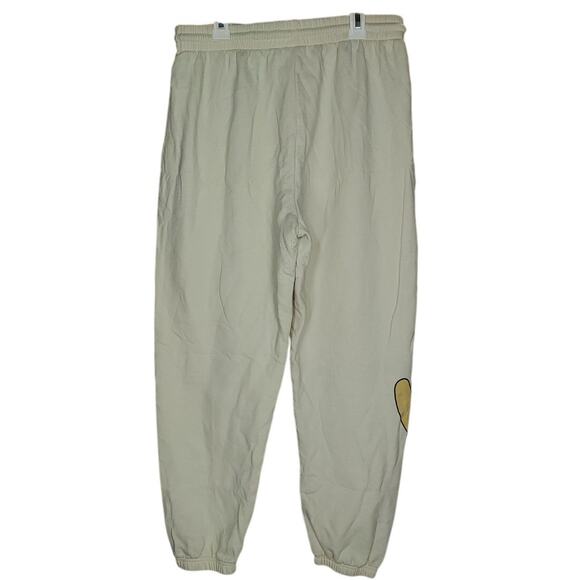 Disney Winnie the Pooh Women’s Yellow Sweatpants Size Large Jogger Style - Picture 2 of 5